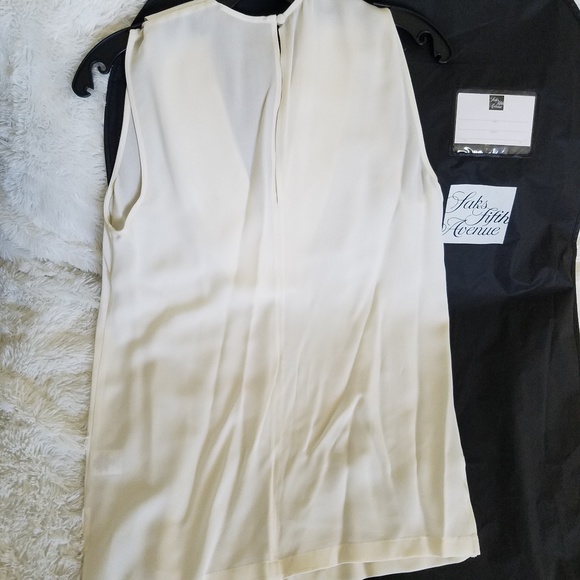 Like NEW Theory Silk Chiffon Blouse - Picture 5 of 5